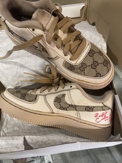 Authentic Coffee Gucci AF1 Sz 5.5