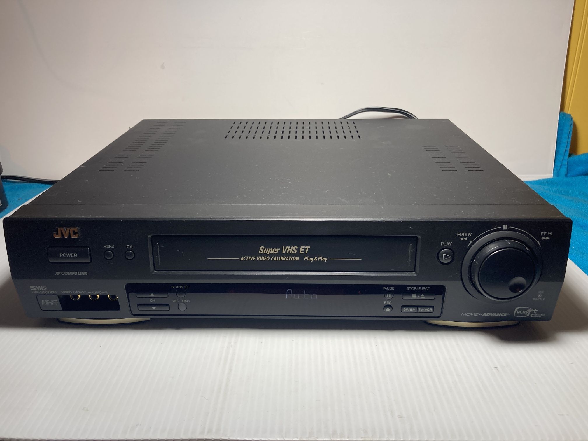 JVC Super VHS ET HR-S3500OU VCR