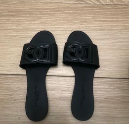 Black Dolce & Gabbana Sandals Size 8 Women