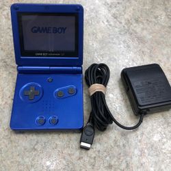 Nintendo AGS-001 Advance SP Blue With Charger (70503179)