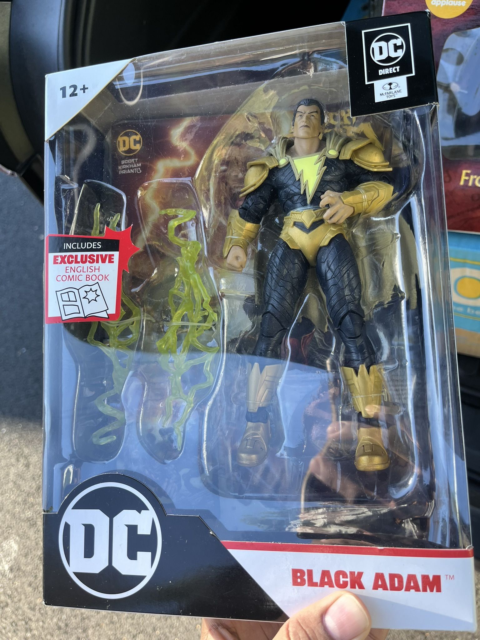 DC McFarlane Bundle – John Constantine + Black Adam (New in Box)