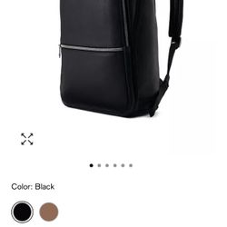 Samsonite Classic Leather Slim Backpack