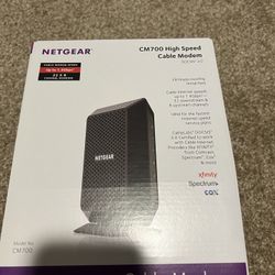 Netgear CM700 High Speed Never Used (open box) 