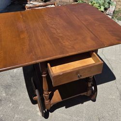 Tea Tray.  Mid Century Oak.  Few Scratches But Stable