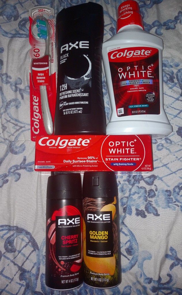 Axe And Colgate Persnal Care Bundle