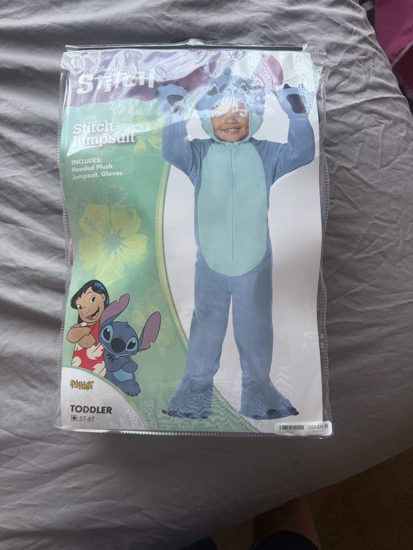 5t-6t Stitch Halloween Costume