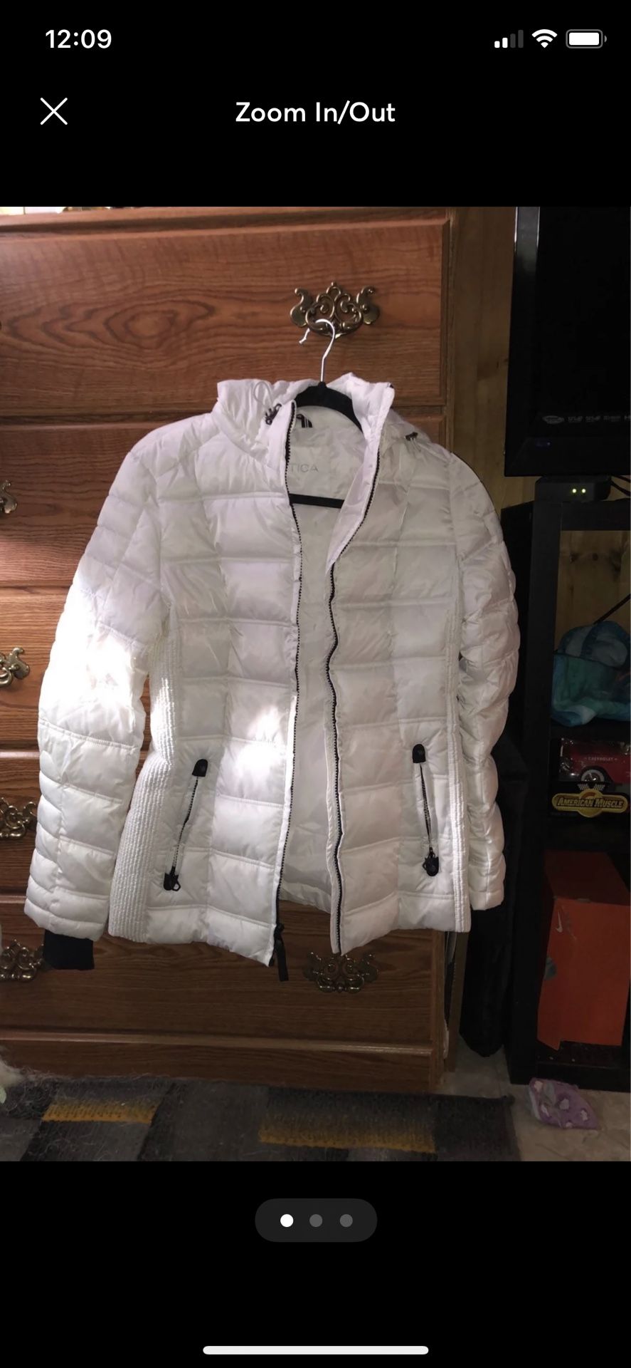White puffer jacket 