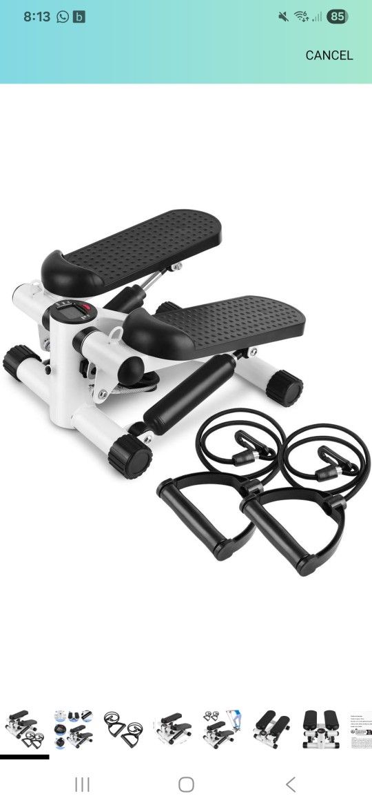 Steppers for Exercise, Mini Stepper, Portable Home Workout Equipment,