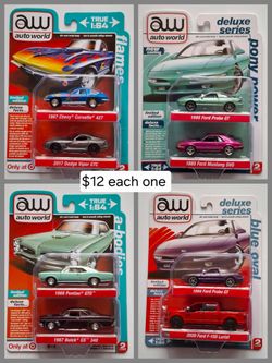 Auto World  Cars ➡️ $12  each one