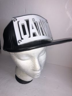 OATW leather baseball hat one size very nice