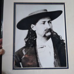 Black And White Photo Wild Bill Hickok Repo 14 By 11