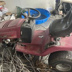 Riding Murray Mower Needs Driving Belt And Riser Pulley-Runs Great-moving And Need It Gone