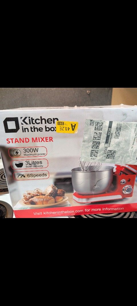 BioloMix 6Liter Kitchen Food Stand Mixer,