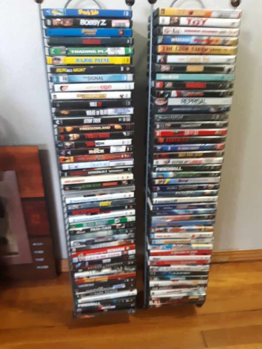 110 DVDs $2.50
