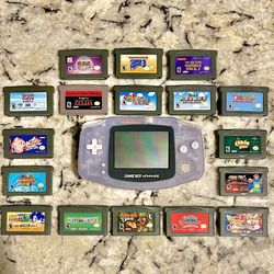 Nintendo Gameboy Advance Console Original And Many Games Sold Separately
