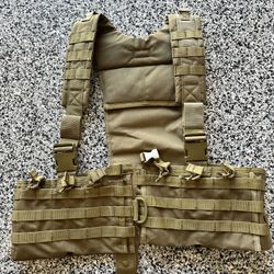 Military tan vest