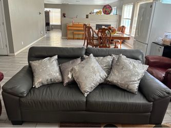 Dark Gray 2 Seater Sofa $140