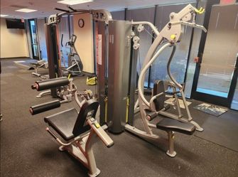 Iron Master 5 Stack Jungle Gym Exercise Weight Equipment Machine Fitness Leg Press Curl Extension