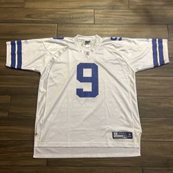 Reebok Men’s Dallas Cowboys Tony Romo #9 NFL Jersey Size 2XL White