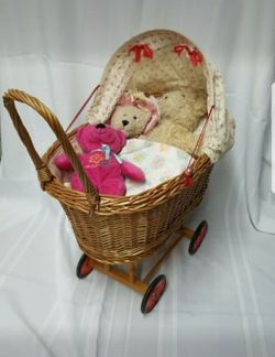 Vintage baby doll carriage