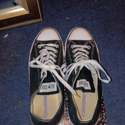 Nine And A Half All Star Converse Black And White