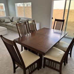 Dinner Table With 6 Chairs 