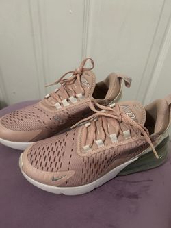 Nike Air Max 270 soft pink and gray size 6 shoes