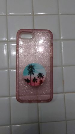 iPhone 6 case with pop up handle