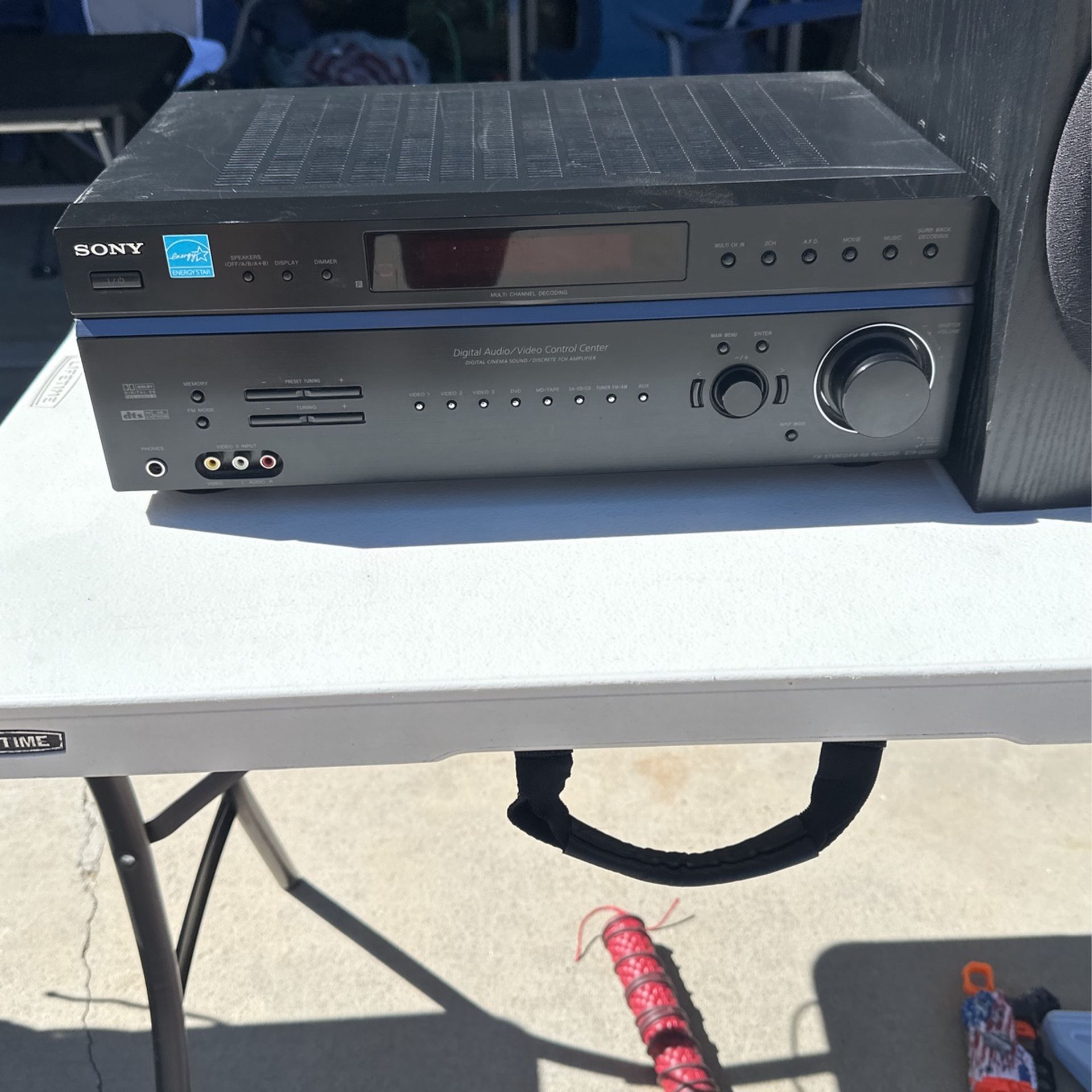 Stereo Receiver And Speakers