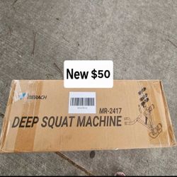 Deep Squat Machine New