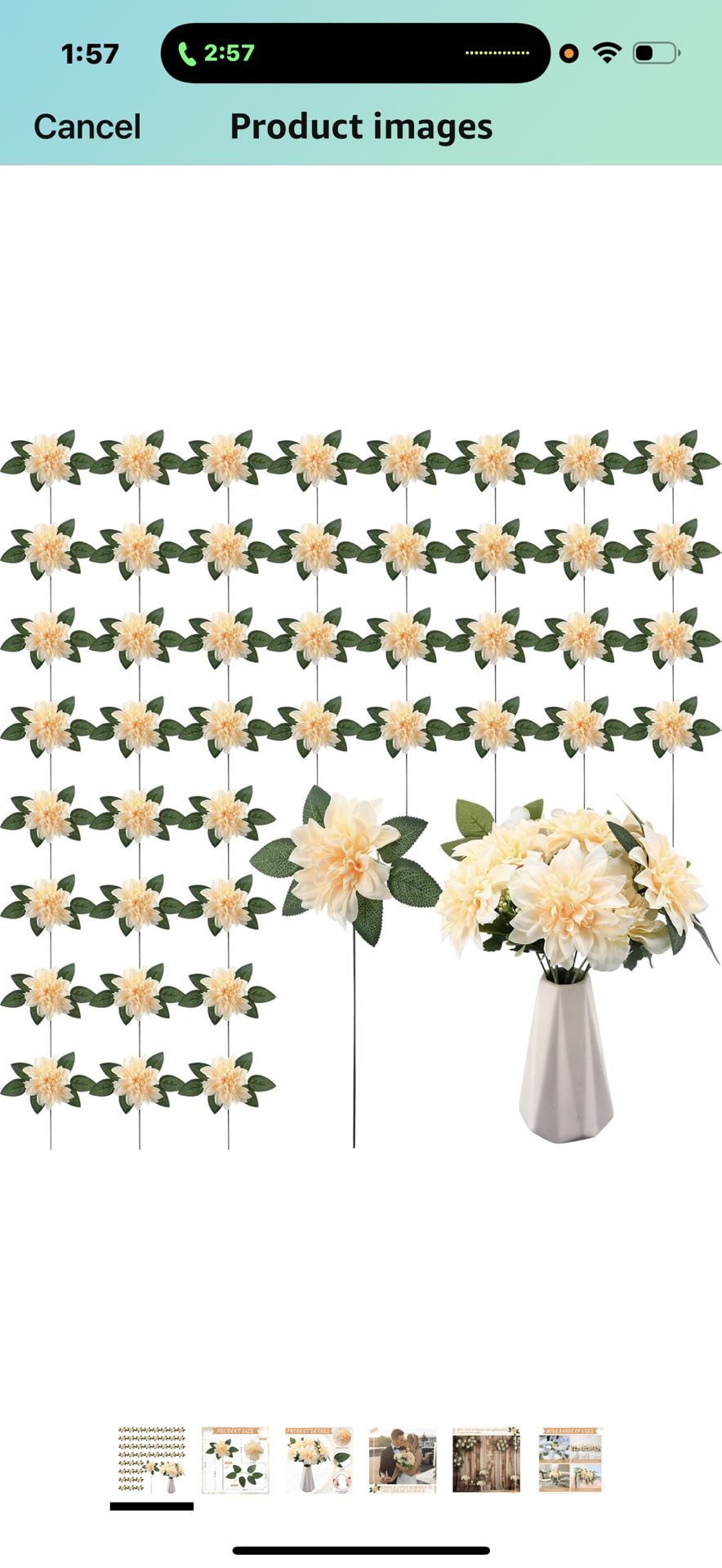 Artificial Wedding Flowers 