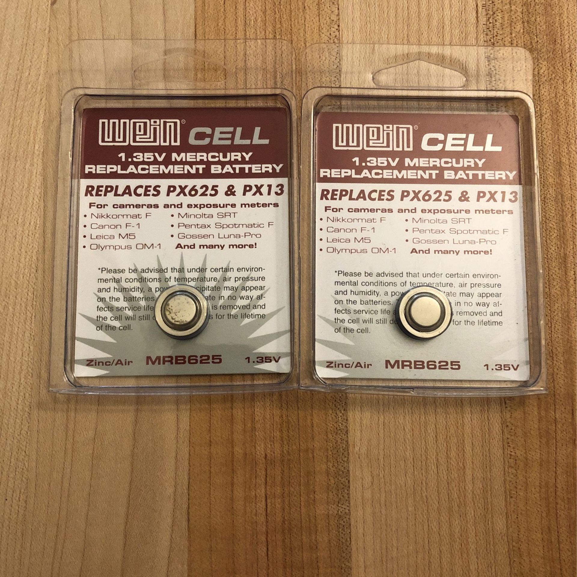Wein Cell PX625 And PX13 Replacement