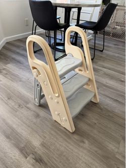 Toddler/Kids 3-Step Folding Step Stool, Learning Tower Helper