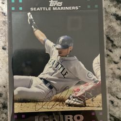 Ichiro 2007 Topps Card #400