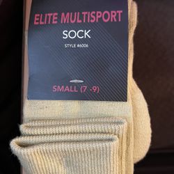 Gold softball Socks 7-9yrs Small
