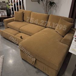 Modern Sofa Sleeper sectional with storage