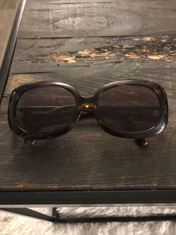 )Bebe Henna 130mm Tortoise Sunglasses(They have a prescription so that would be used as frames only you have to put your prescription in there