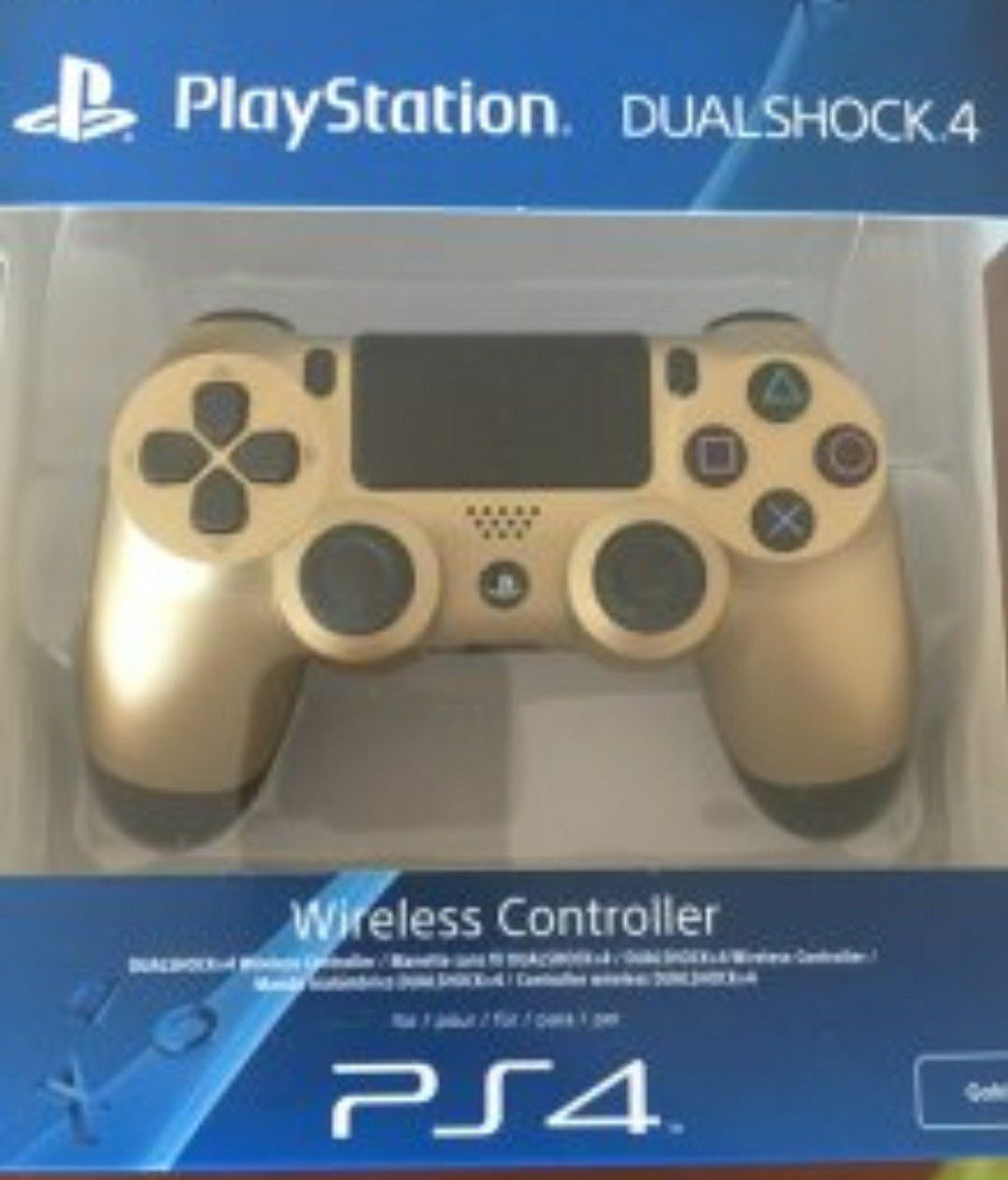 Gold PS4 controller. Opened just too see