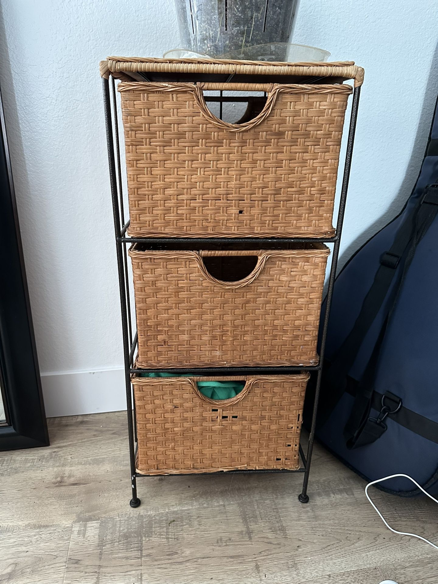 Bamboo 3-Drawer Rack