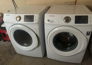Samsung washer and dryer set