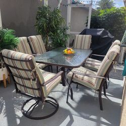 Outdoor Patio Set Furniture-7 Piece 