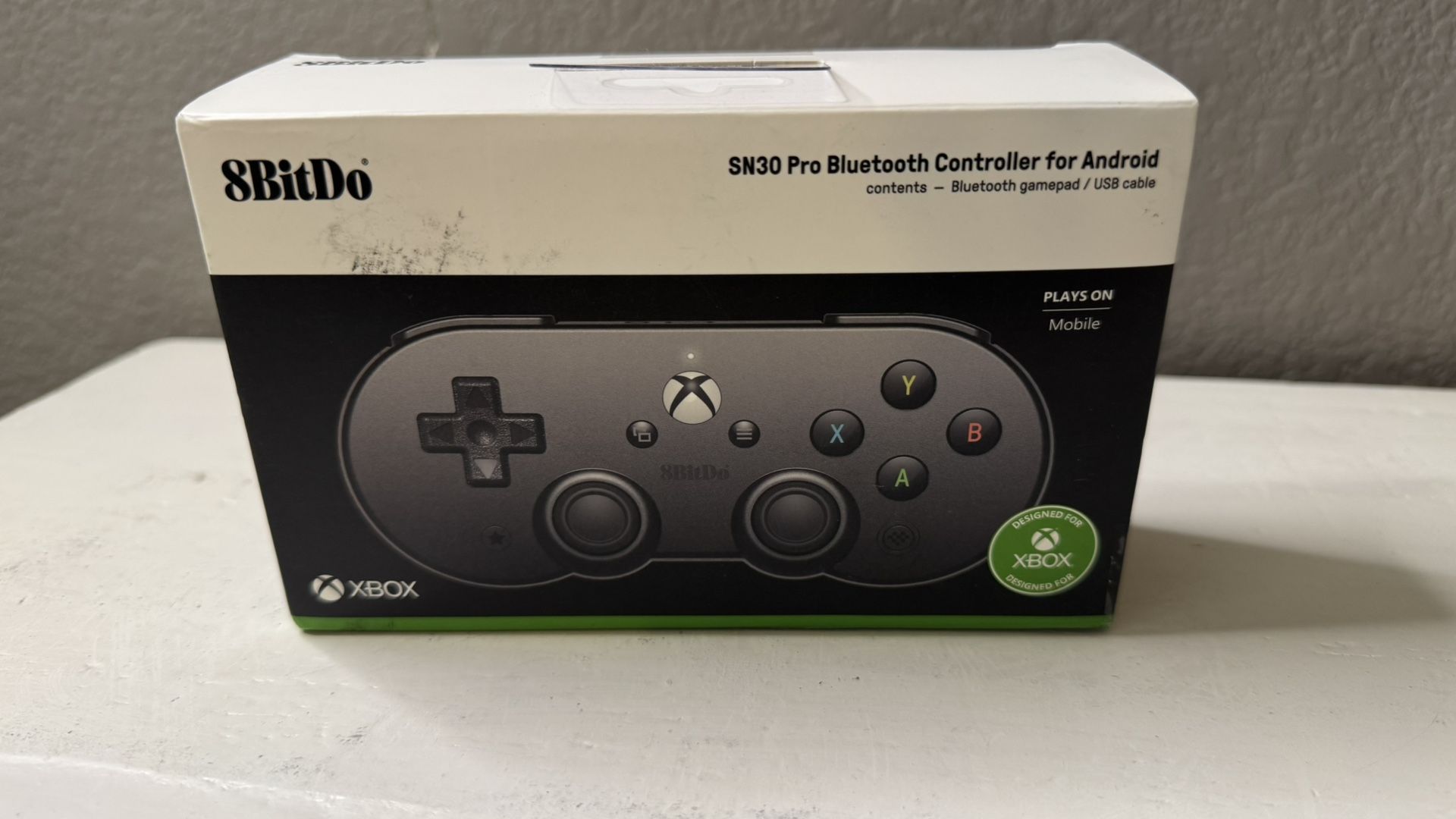 8Bitdo Sn30 Pro Bluetooth Controller for Mobile & Xbox Cloud Gaming on Android, Gaming Controller for iPhone, iPad, macOS and Apple TV (No Mobile Clip