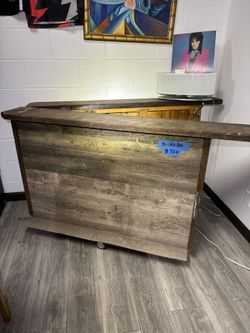 Large Wood Bi-folding Bar 