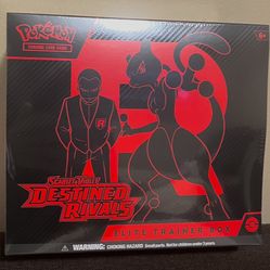 Pokemon Scarlet & Violet Destined Rivals Elite Trainer Box ETB 