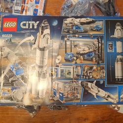 Lego Rocket Assembly And Transport 60229