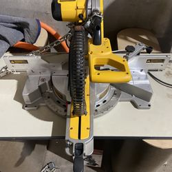 15 Amp Corded 12 in. Double Bevel Sliding Compound Miter Saw with XPS technology, Blade Wrench and Material Clamp