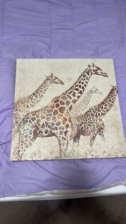 2’x2’ Giraffe Decor