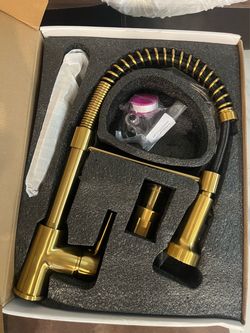 Brushed Gold NEW kitchen faucet