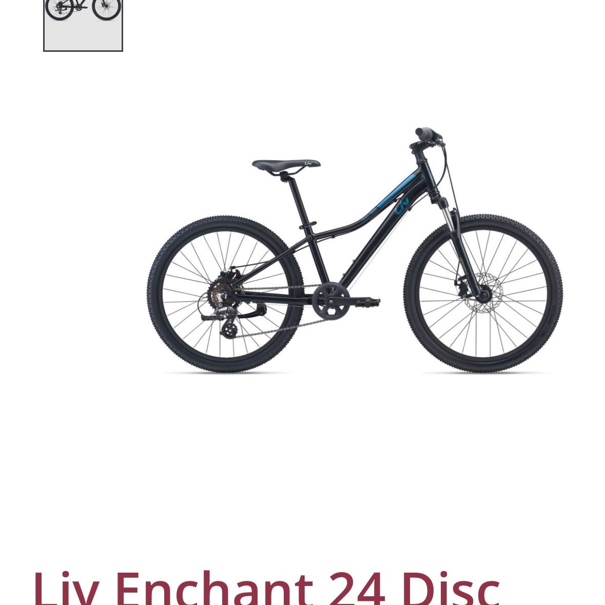 Liv 24 Girls Mountain/Hybrid bike