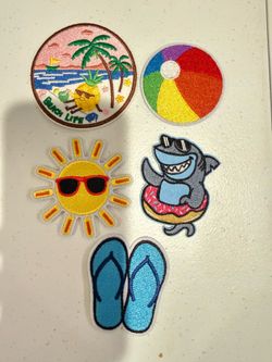 New Beach Life Patches